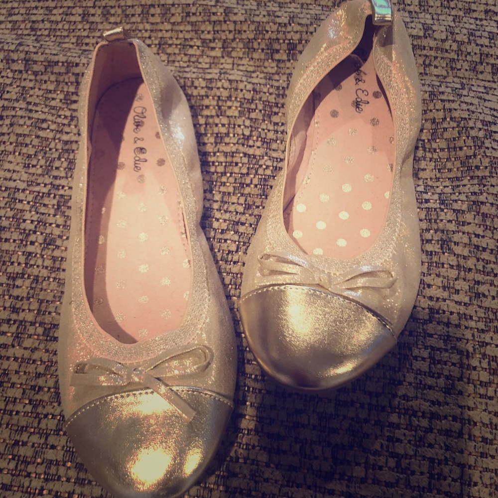Olive & Edie girls dressy ballet flats